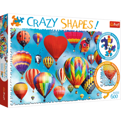 Puzzle 600 Crazy Shapes Kolorowe balony 11112