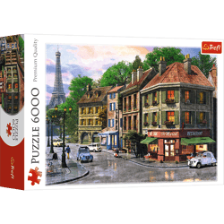 Puzzle 6000 Uliczka Paryża 65001