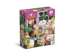 Puzzle 80 Look&Find Kwitnąca wiosna