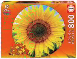Puzzle 800 Słonecznik okrągłe 110485