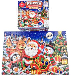 Galeria - zdjęcie nr. 2 - Puzzle 90 elementów Święta