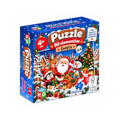 Puzzle 90 elementów Święta