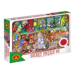 Puzzle 90 obserwacyjne z lupą Muzeum