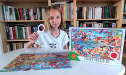 Galeria - zdjęcie nr. 2 - Puzzle 90 obserwacyjne z lupą Plaża