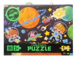 Puzzle 96 świecące w ciemności Kosmos