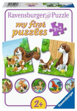 Puzzle 9x2 Farmyard Families