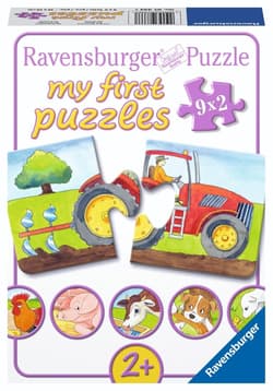 Puzzle 9x2 On the Farm
