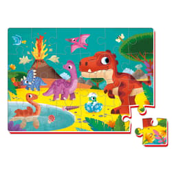 Galeria - zdjęcie nr. 2 - Puzzle A4 piankowe Śmieszne obrazki Dinozaur RK6020-08