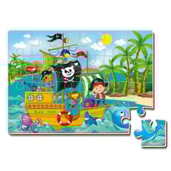 Galeria - zdjęcie nr. 2 - Puzzle A4 piankowe Śmieszne obrazki Piraci RK6020-07