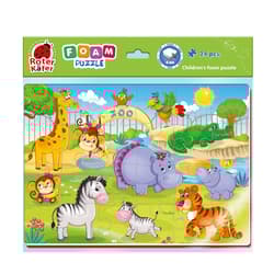 Puzzle A4 piankowe Śmieszne obrazki  ZOO RK6020-06