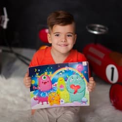 Galeria - zdjęcie nr. 2 - Puzzle A4 piankowe Śmieszne zdjęcia RK1201-03