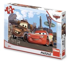 Puzzle Auta Cars Zygzak i Złomek 24el