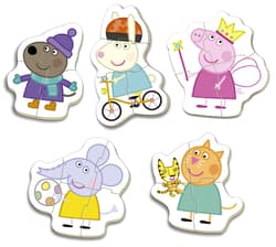 Galeria - zdjęcie nr. 2 - Puzzle Baby 5w1 Świnka Peppa 113782