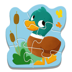 Galeria - zdjęcie nr. 5 - Puzzle Baby Classic Bobaskowe zwierzątka 36135