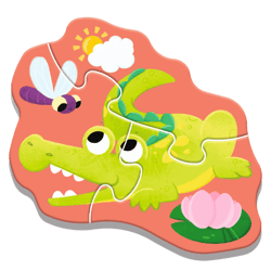 Galeria - zdjęcie nr. 4 - Puzzle Baby Classic Bobaskowe zwierzątka 36135
