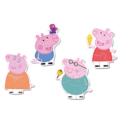 Galeria - zdjęcie nr. 2 - Puzzle Baby Classic Mała Świnka wśród przyjaciół Peppa Pig 36137