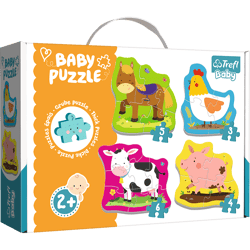 Puzzle Baby Classic Na farmie 36127