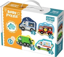Galeria - zdjęcie nr. 2 - Puzzle baby classic Pojazdy i zawody 36071