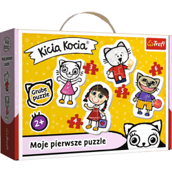 Puzzle Baby Classic Wesoła Kicia Kocia