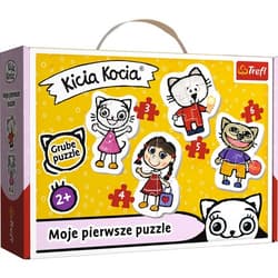 Puzzle Baby Classic Wesoła Kicia Kocia