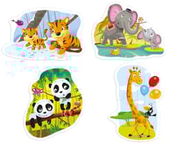 Galeria - zdjęcie nr. 2 - Puzzle baby dzikie zwierzątka