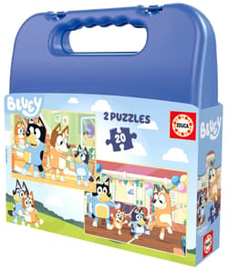 Puzzle Blue walizka 2 x 20 el 114084