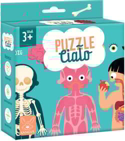 Puzzle Ciało Człowieka 3+
