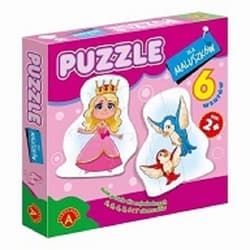 Puzzle dla maluszków Królewna 1735