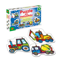 Galeria - zdjęcie nr. 2 - Puzzle dla maluszków maszyny budowlane