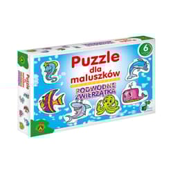 Puzzle dla maluszków podwodne zwierzęta