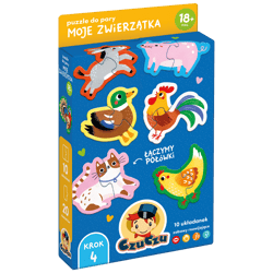 Puzzle do pary Moje zwierzątka