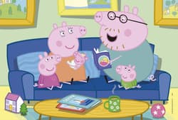 Galeria - zdjęcie nr. 3 - Puzzle drewniane 2x25 Świnka Peppa 113784