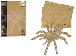 Puzzle drewniane 3D Pająk składanka edu 31el