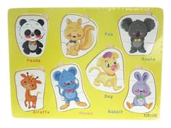 Puzzle drewniane Zwierzęta