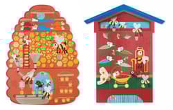 Galeria - zdjęcie nr. 4 - Puzzle Dwustronne XL Pszczoły i Ul 2x20 elementów Scratch