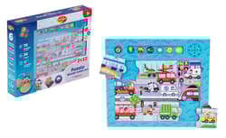 Puzzle dźwięki wokół nas - Pojazdy