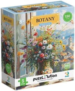 Puzzle Easy-S 150 Botanika: Kwiaty w wazonie