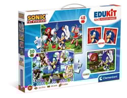 Puzzle+ Gra 4w1 Edukit Sonic 18318
