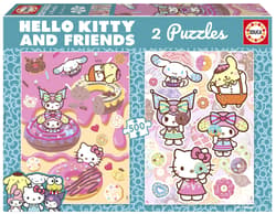 Puzzle Hello Kitty 2 x 500 el 114136