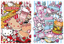 Galeria - zdjęcie nr. 2 - Puzzle Hello Kitty walizka 2 x 48 el 114116