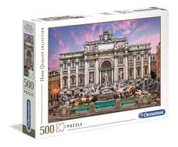 Puzzle High Quality Collection Trevi Fountain 500