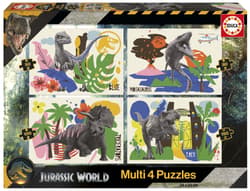 Puzzle Jurassic World 50 + 80 + 100  + 150 114276