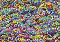 Galeria - zdjęcie nr. 2 - Puzzle Kameleonowy chaos 1000 el 114123