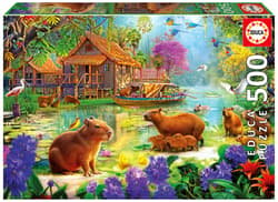 Puzzle Kapibary 500 el 114091
