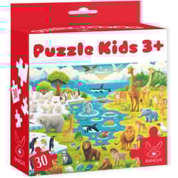 Puzzle Kids 3+ Dzikie Zwierzęta 30 elementów