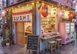 Galeria - zdjęcie nr. 2 - Puzzle Knajpka sushi 1000 el 114100
