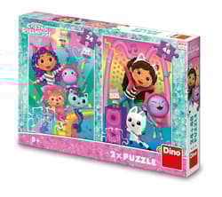 Puzzle Koci Domek Gabi Disco Party 2w1