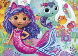 Galeria - zdjęcie nr. 2 - Puzzle Koci Domek Gabi drewniane 100 el 114271