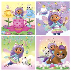 Galeria - zdjęcie nr. 2 - Puzzle Koci Domek Gabi walizka 12  + 16 + 20  + 25 114267