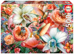 Puzzle Kolibry i kwiaty 500 el 114085